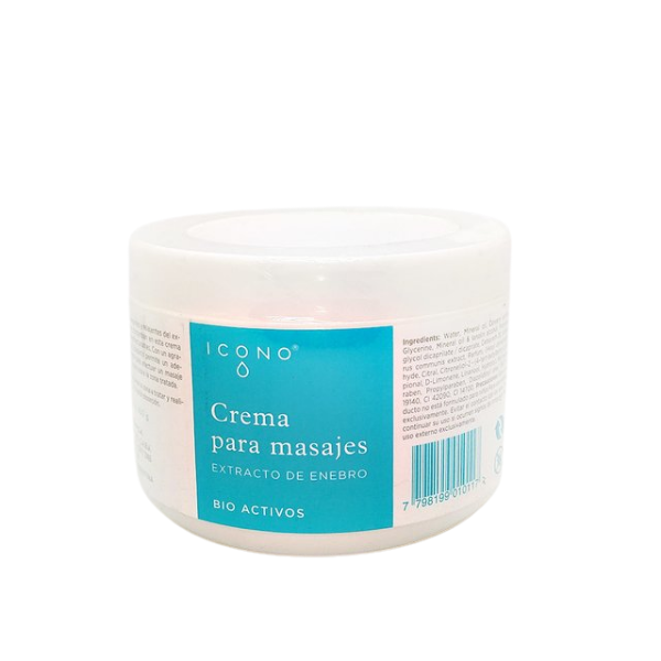 Crema de Masajes (con Enebro) x 500 grs.
