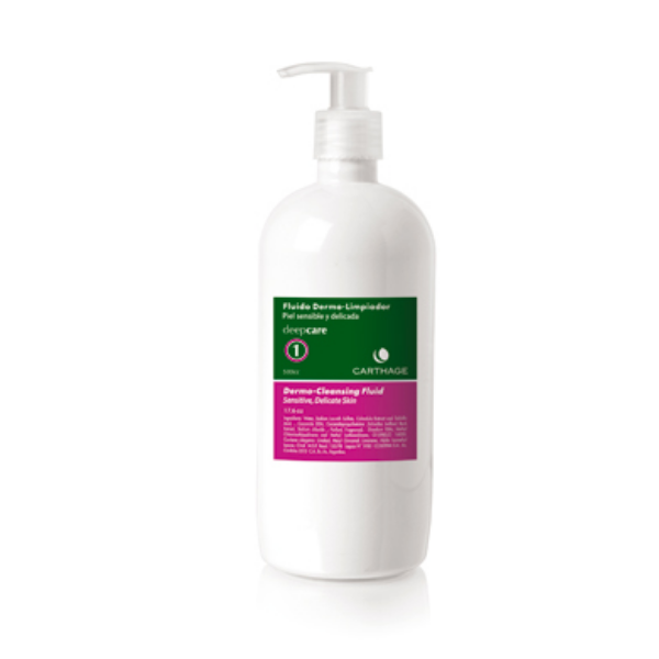 Deep Care Piel Sensible - Fluido Dermo-Limpiador x 500 CC.