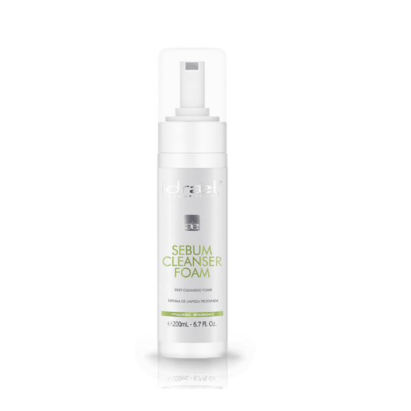 SEBUM CLEANSER FOAM - Espuma de Limpieza Profunda x 200 ml.