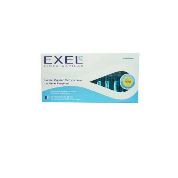 LOCIÓN REFORZADORA con Pantenol x 10 amp. x 10 ml.