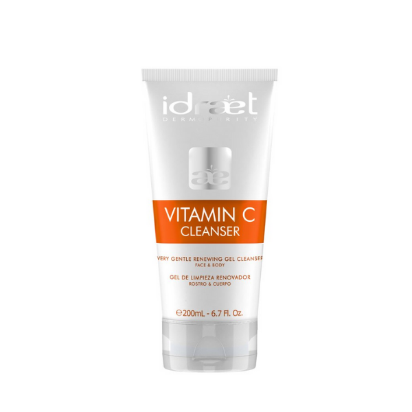 VITAMIN C CLEANSER - Gel de limpieza renovador rostro & cuerpo x 180 grs 40% OFF Vence 12/25