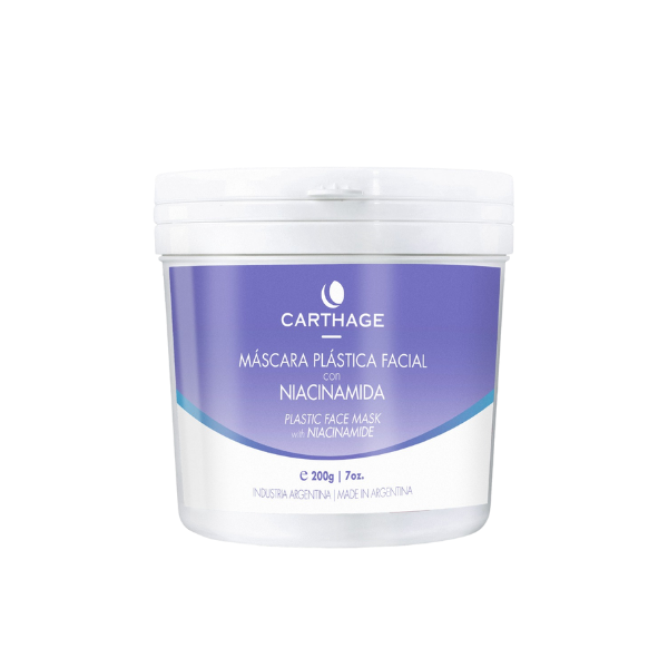 Mascara Plastica con Niacinamida x 200gs
