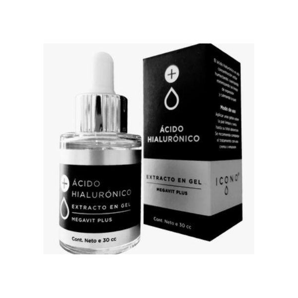 Ácido hialurónico - extracto en Gel  con Gotero x 30cc