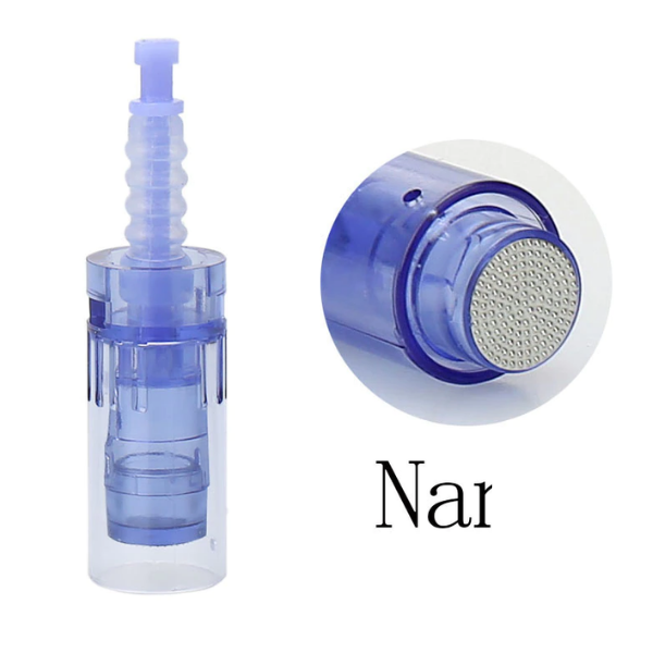 Cartucho Microneedling (Dermapen) Nano Azul redondo reforzado