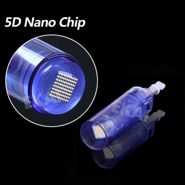 Cartucho Microneedling (Dermapen) Nano Chip Azul cuadrado reforzado