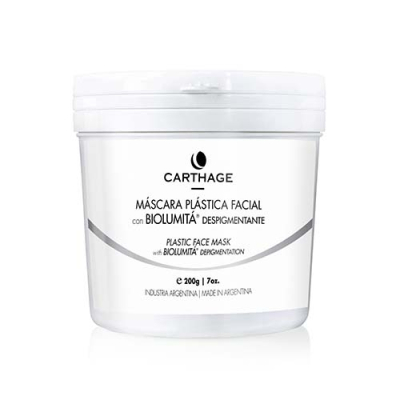 Máscara Plástica Facial con Biolumitá Despigmentante 200 g