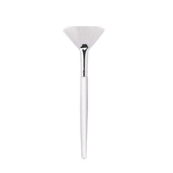 Pincel abanico blanco