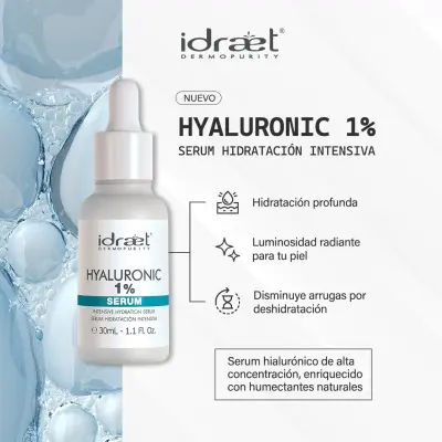 Hyaluronic 1% Serum Hidratacion Intensiva x 30gr
