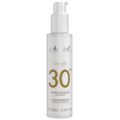 SPF30 Crema Natural (Sin Color) - Facial - Amplio espectro 100 ml